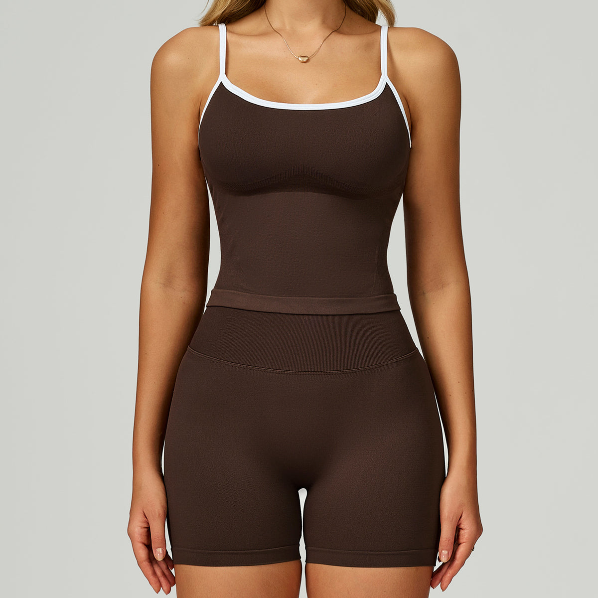 SculptForm Seamless Colour-Block Yoga Set