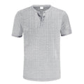 Metro Men's Breathable Henley Shirt