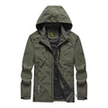 District Men's Fleece-Lined Stand-Collar Windbreaker
