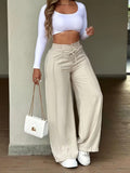 Rover Relaxed Wide-Leg Straight Trousers