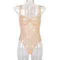 Contour Lace Floral Bodysuit