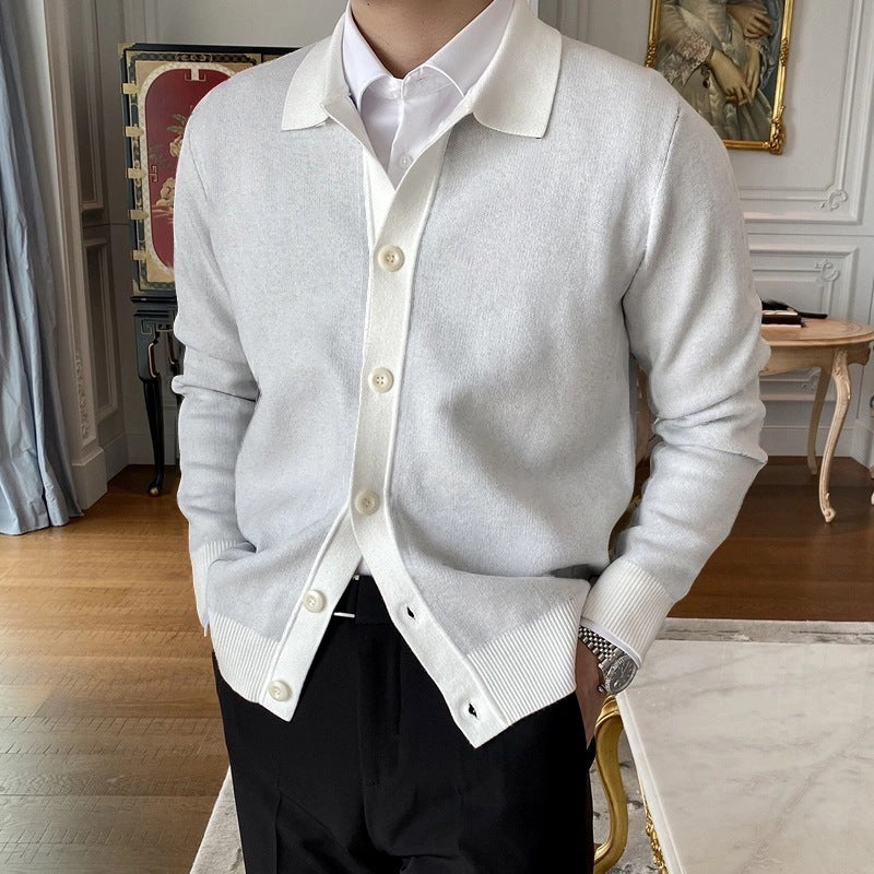 Atlas Men's Lapel Sweater