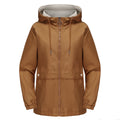 Lumen Hooded Solid Trench Coat
