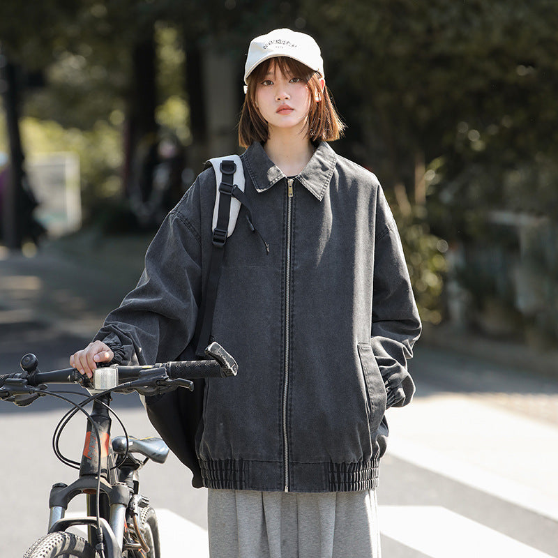 District Men's Washed Retro Jacket