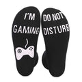 Ember Men's Cotton Letter-Print Socks