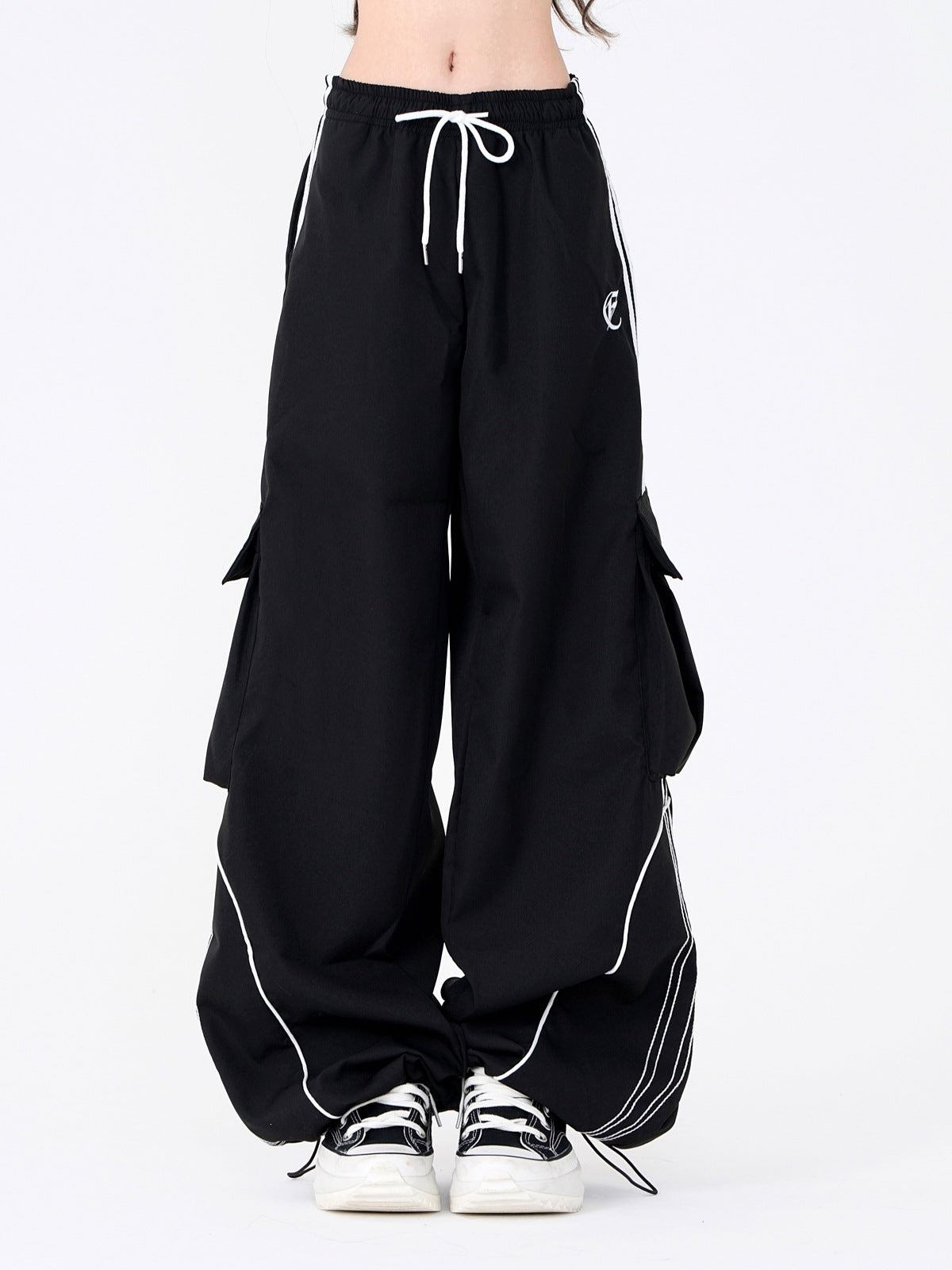 Rover Men's Wide-Leg Drawstring Joggers