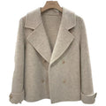 Lumen Garnet Wool Coat
