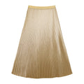 Sway Satin Pleated Midi Skirt