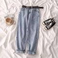 Indigo Arden Straight High-Waist Jeans