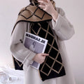 Ember Wool Plaid Scarf