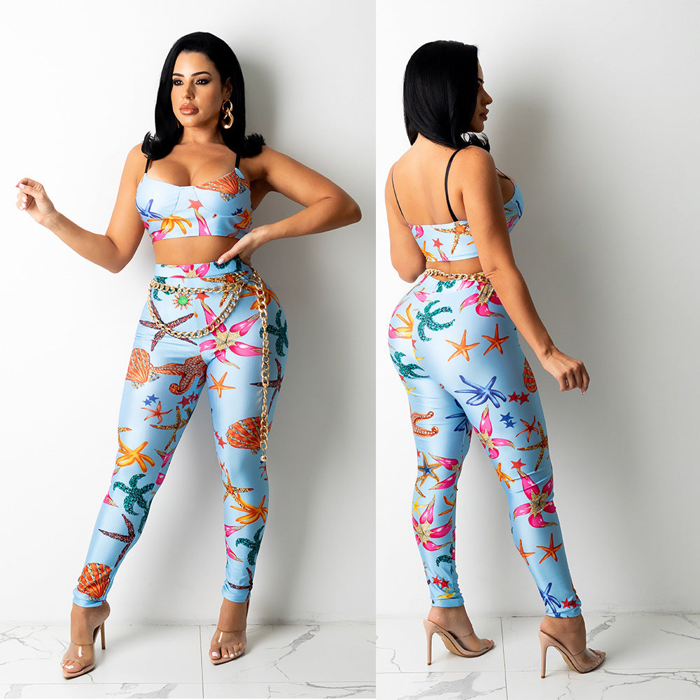 Sera Bexley Printed Two-Piece Set