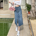 Sway Arden High-Waist Denim Skirt