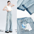 Indigo Rowan Wide-Leg Jeans