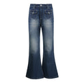 Indigo Slim Straight Jeans