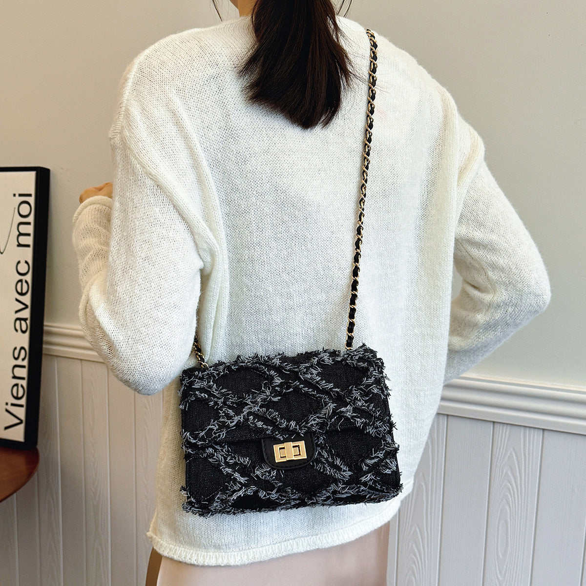 Carry Bexley Denim Crossbody Bag