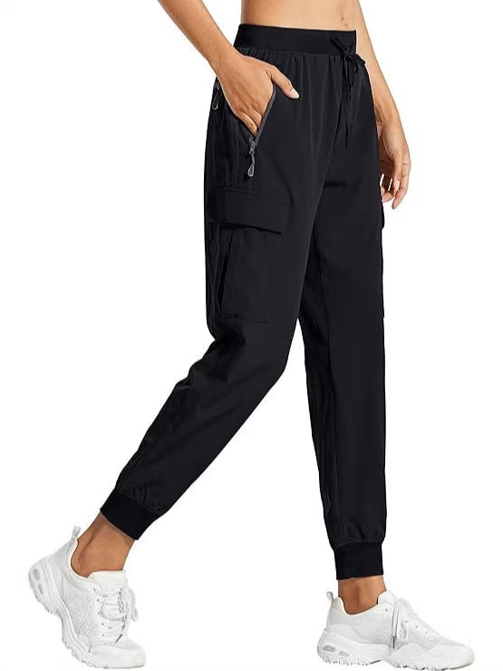 Rover Men's Drawstring Multi-Pocket Pocket Joggers