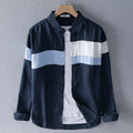 Metro Men's Linen Cotton Relaxed Shirt