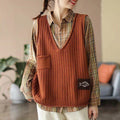 Hearth Knit Relaxed V-Neck Vest