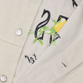 District Men's Letter-Print Embroidered Jacket