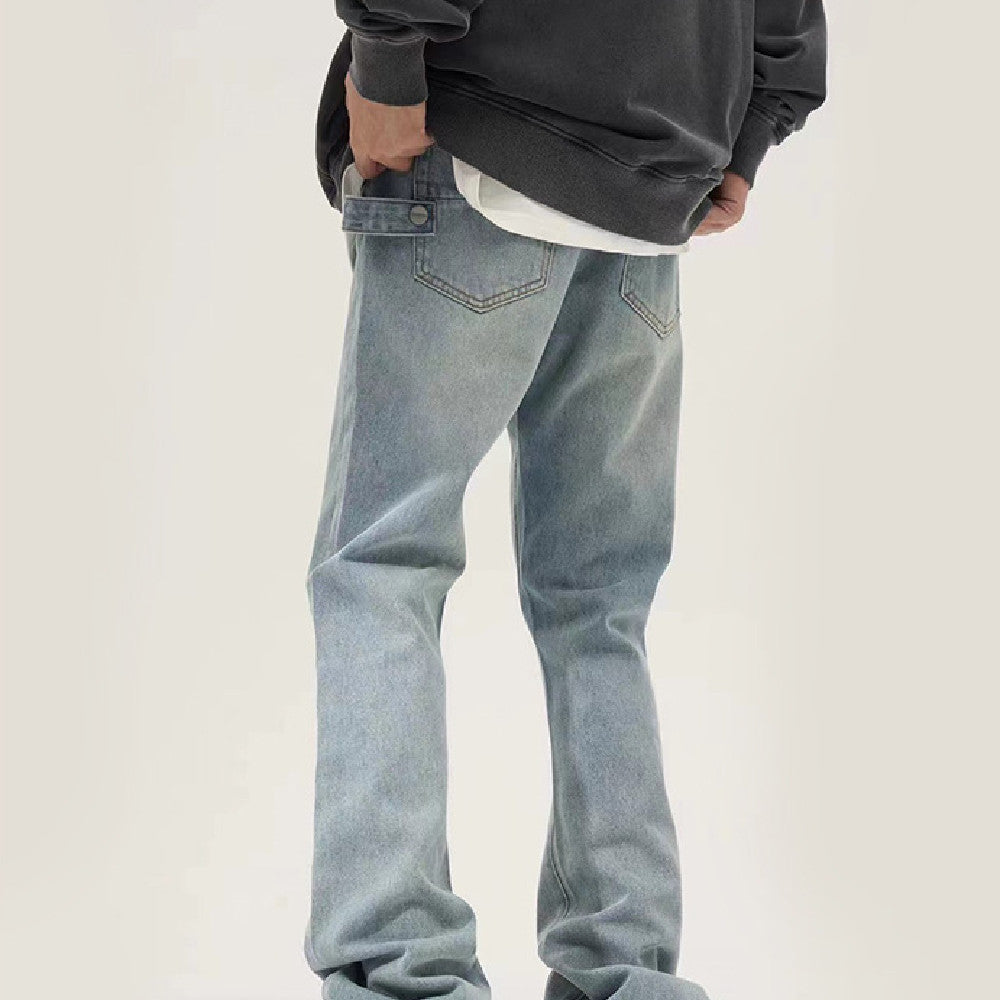 Indigo Elan Men's Relaxed Straight Jeans