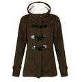 Lumen Wool Hooded Button Coat