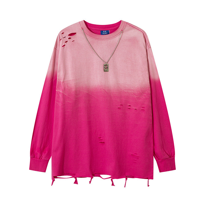 Archive Men's Long-Sleeve Tie-Dye Gradient T-Shirt