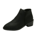 Stride Chunky Zip Water-Resistant Ankle Boots