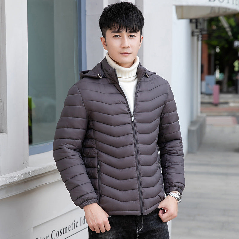 District Men's Short Lightweight Down Jacket