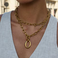 Lune Stainless Steel Minimalist Necklace