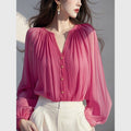 Aurelia Garnet Blouse