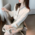 Aurelia Relaxed Retro Blouse