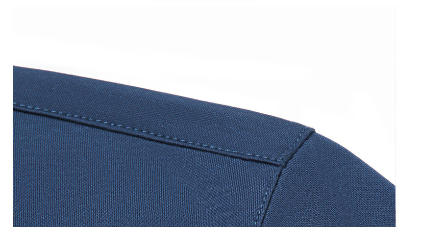 Metro Men's Long-Sleeve Stand-Collar Shirt