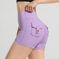 CoreFlex Quick-Dry Yoga Shorts