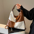 Carry Contrast Tote Bag