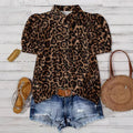 Aurelia Leopard Printed Blouse