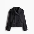 Lumen Cropped Trench Coat