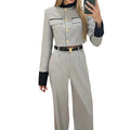 Flow Garnet Wide-Leg Trousers