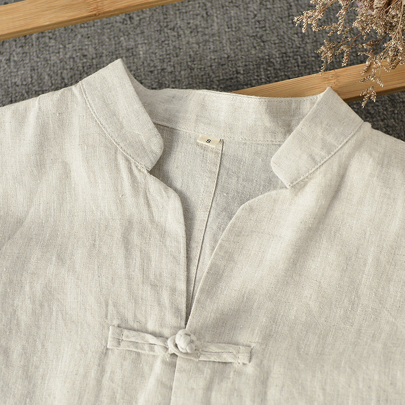 Metro Men's Relaxed Linen Shirt