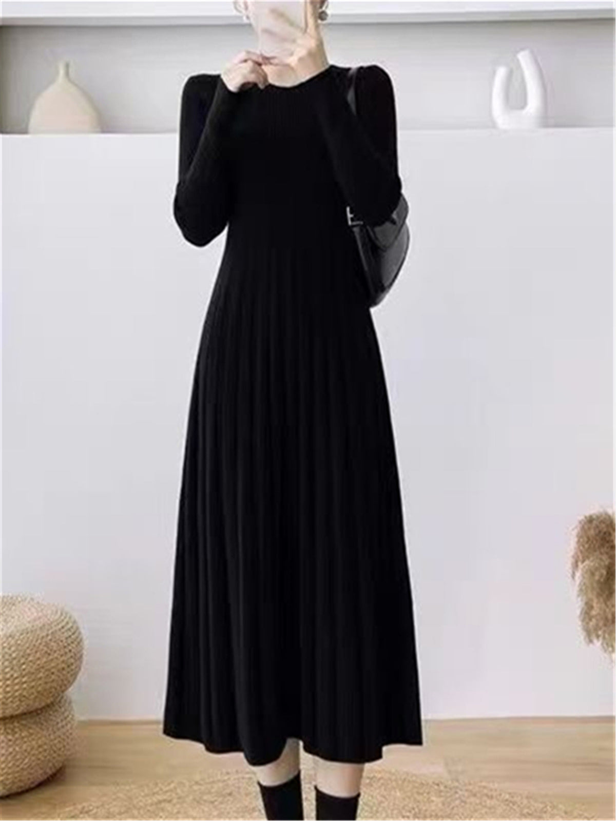 Nova Long Knit Dress