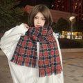 Ember Bexley Plaid Warm Scarf