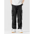 Rover Men's Relaxed Wide-Leg Straight Cargo Pants