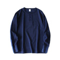 Metro Men's Seamless Long-Sleeve Henley Shirt
