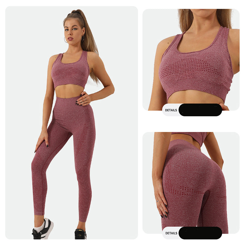 SculptForm Bexley Seamless High-Waist Yoga Set