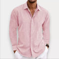 Archive Men's Linen Cotton Long-Sleeve T-Shirt