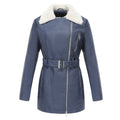 Halo Fleece-Lined Leather Jacket