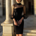 Nova Mesh Knit Dress