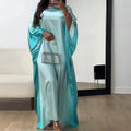 Nova Arden Long-Sleeve Printed Maxi Dress