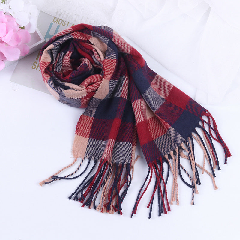 Ember Arden Plaid Scarf