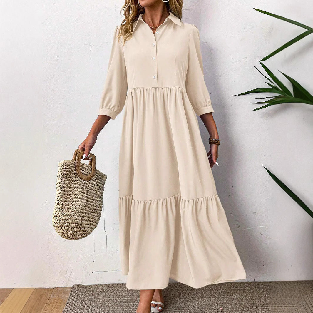 Nova Garnet Shirt Dress
