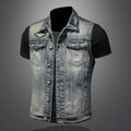 District Men's Denim Vest